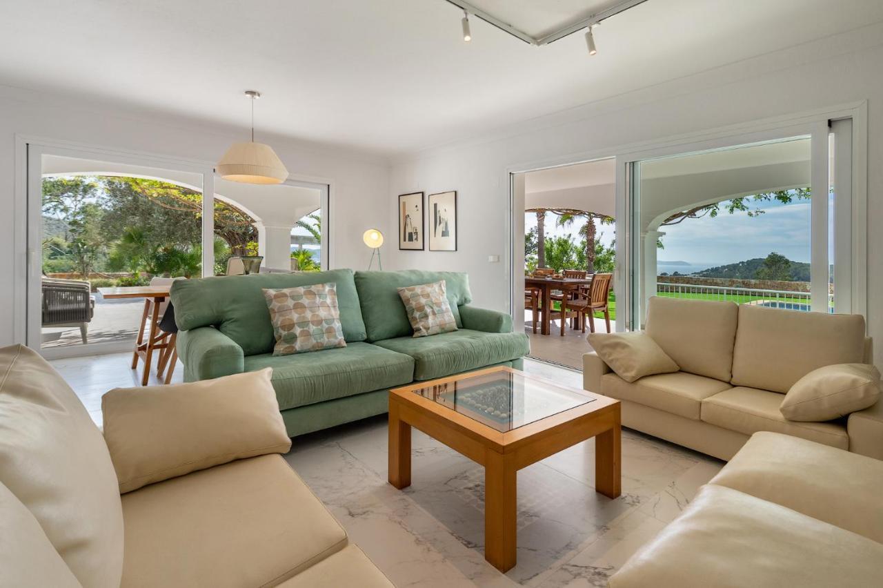 Villa Can Joan I - Fantastic Sunset Views And Family Friendly - 聖安東尼奧 外观 照片
