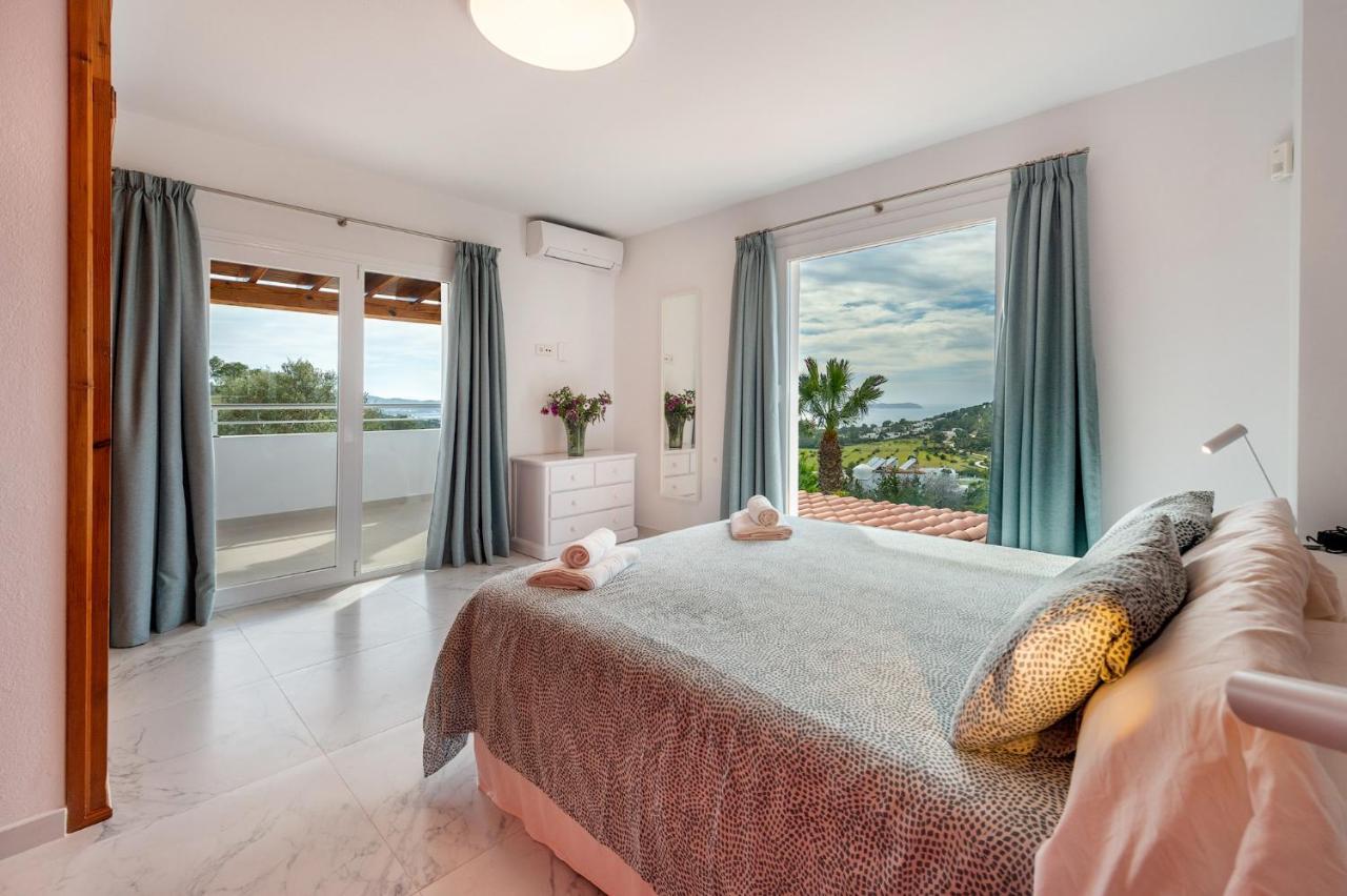 Villa Can Joan I - Fantastic Sunset Views And Family Friendly - 聖安東尼奧 外观 照片