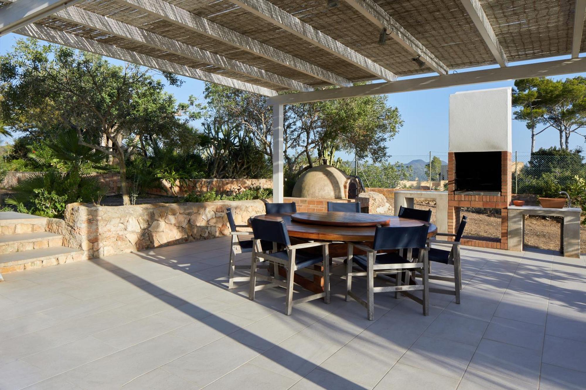 Villa Can Joan I - Fantastic Sunset Views And Family Friendly - 聖安東尼奧 外观 照片