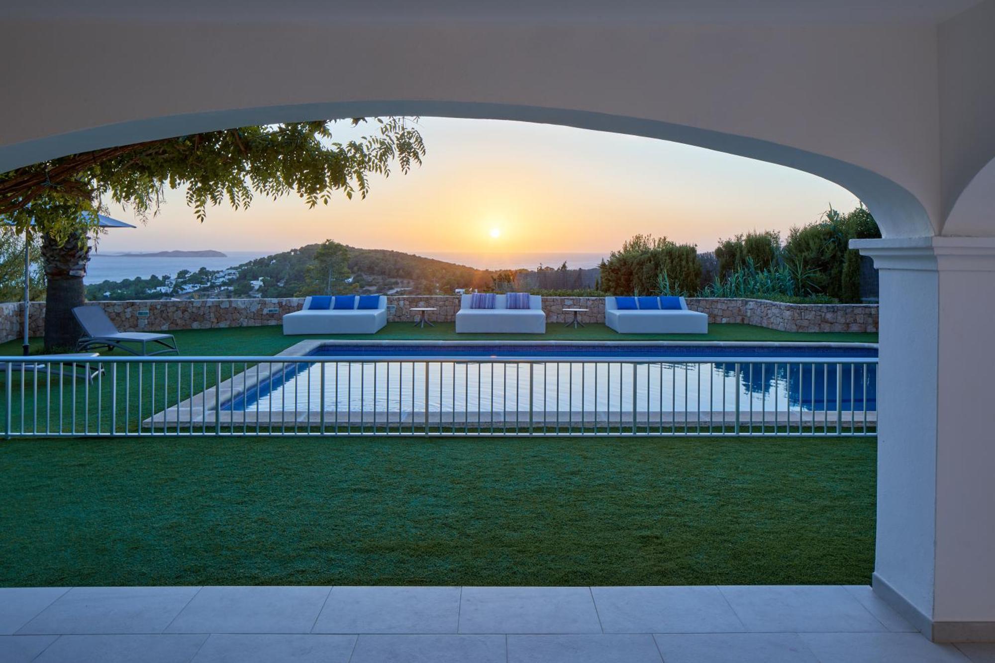 Villa Can Joan I - Fantastic Sunset Views And Family Friendly - 聖安東尼奧 外观 照片